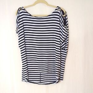 Westbound Black And White Stripe 2X